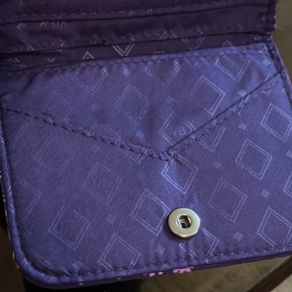 Vera Bradley Escapade key chain Wristlet in Batik Leaves